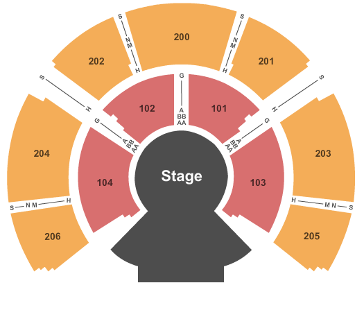 Under The Big Top Cirque du Soleil Seating Chart